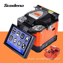 Scodeno Shockproof Drop Resistance Optical Fiber Splicer Fusion Fiber Optic cable Fusion Splicing Machine